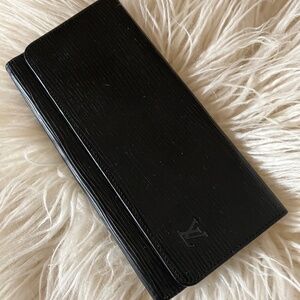 Louis Vuitton Slim Epi Leather Wallet